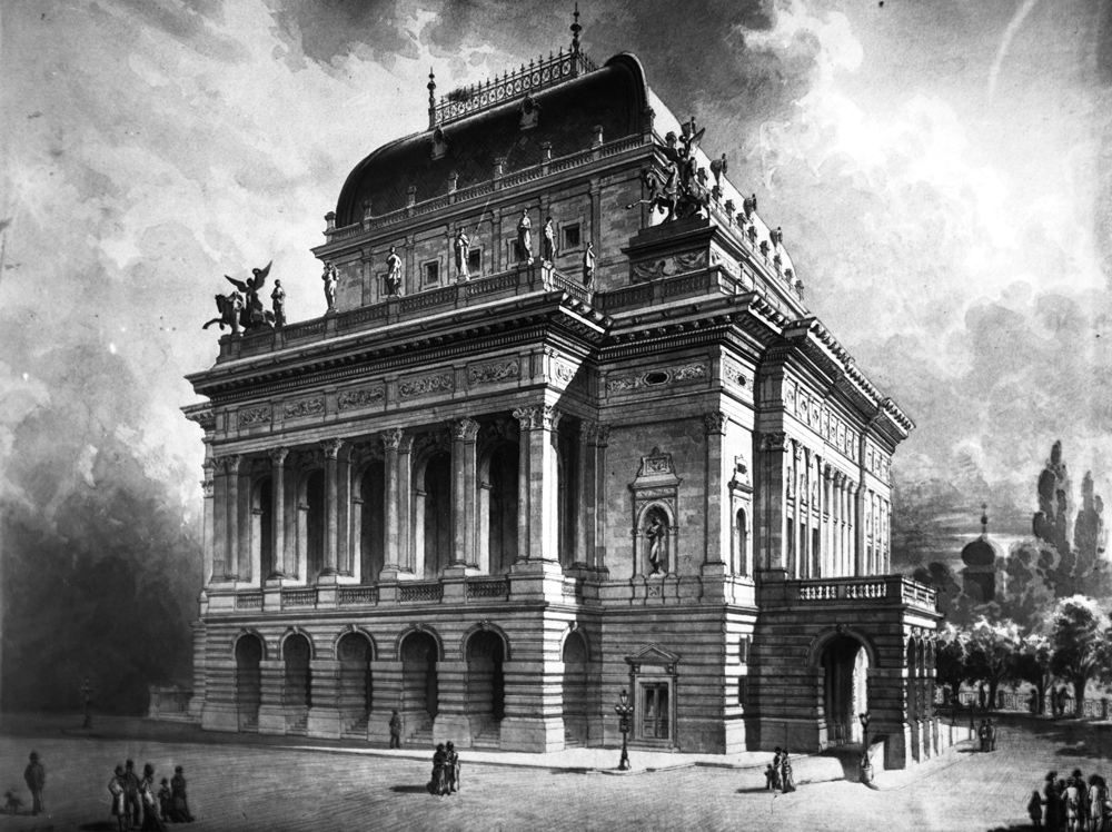 Kliknutím zavřít: Národní divadlo v Praze