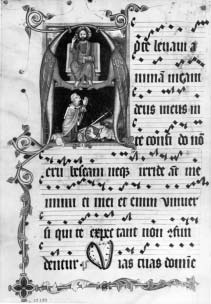 Středověká notace - graduál Arnošta z Pardubic, 1363